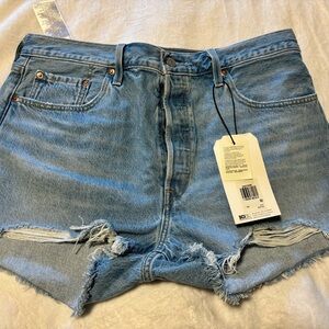 LEVI’s Denim Blue Women's Shorts